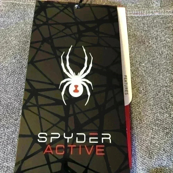 Spider Hooded Long Sleeve Grey Pullover Sz L NWT - Picture 4 of 10